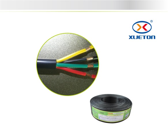 黑擠電源線RVV 4X0.3mm